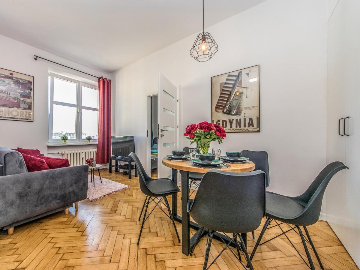 3 Citygo Apartament Skwer Kosciuszki 10 Na 10 格丁尼亚 外观 照片