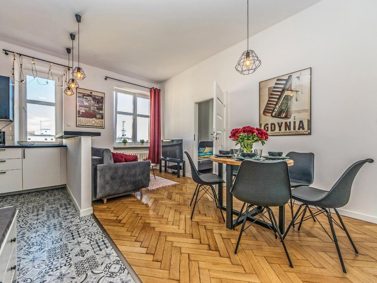 3 Citygo Apartament Skwer Kosciuszki 10 Na 10 格丁尼亚 外观 照片